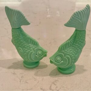 Vintage Avon "Sea Spirit" Koi Fish Bottles